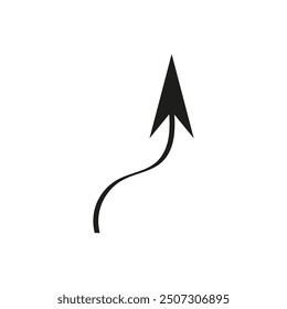 arrow icon vector template illustration logo design