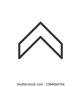 Arrow Icon Vector Template Symbol