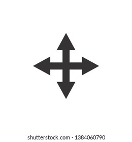 Arrow Icon Vector Template Symbol