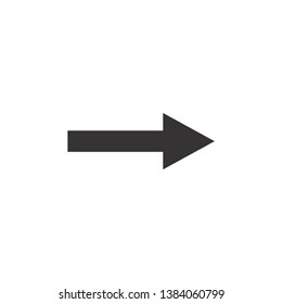 Arrow Icon Vector Template Symbol