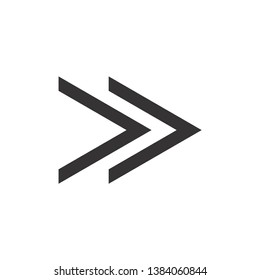 Arrow Icon Vector Template Symbol