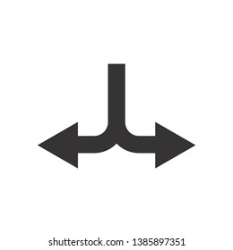 Arrow Icon Vector Template Symbol