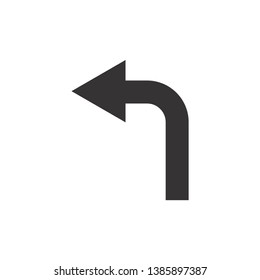 Arrow Icon Vector Template Symbol