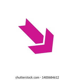 Arrow Icon Vector Template Symbol