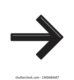 Arrow Icon Vector Template Symbol