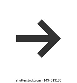 Arrow Icon Vector Template Symbol