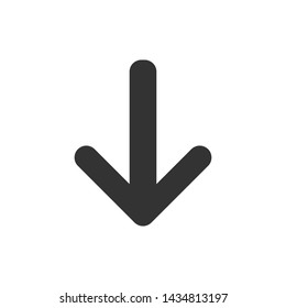 Arrow Icon Vector Template Symbol
