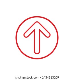 Arrow Icon Vector Template Symbol