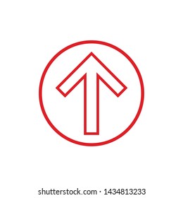 Arrow Icon Vector Template Symbol