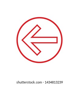 Arrow Icon Vector Template Symbol