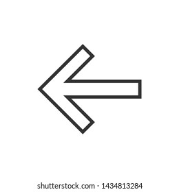 Arrow Icon Vector Template Symbol