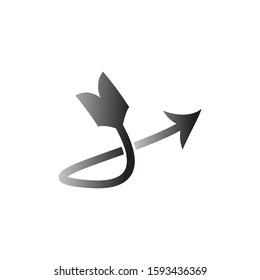 Arrow icon vector in trendy design