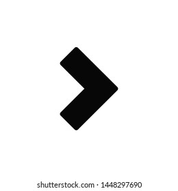 arrow icon vector trendy flat design
