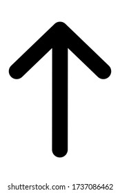 Arrow icon vector for web and app