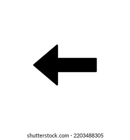 Arrow icon vector for web and mobile app. Arrow sign and symbol for web design.