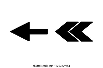 Arrow icon vector for web and mobile app. Arrow sign and symbol for web design.