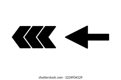 Arrow icon vector for web and mobile app. Arrow sign and symbol for web design.