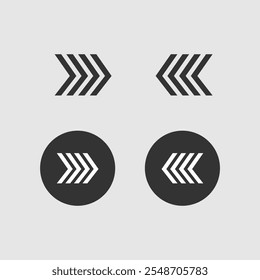 Arrow icon vector for web and mobile app. Arrow sign and symbol for web design.
