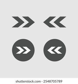 Arrow icon vector for web and mobile app. Arrow sign and symbol for web design.