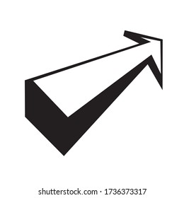 Arrow Symbol Vector.Arrow Symbol für Ihre Website Design, Logo, App isoliert auf weißem Hintergrund.