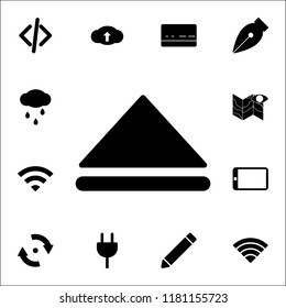 Up arrow icon. web icons universal set for web and mobile