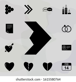 Arrow icon. Web icons universal set for web and mobile