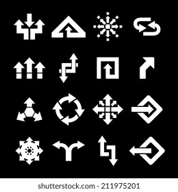 Arrow Icon - White