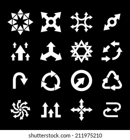 Arrow Icon - White