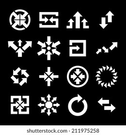 Arrow Icon - White
