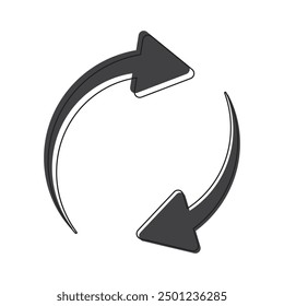  arrow icon   white background. flat style. arrow icon for your web site design eps 10