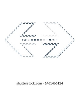 arrow icon white background. Arrow symbol for your web site design, logo, app, UI. Vector illustration, EPS10. - Vector