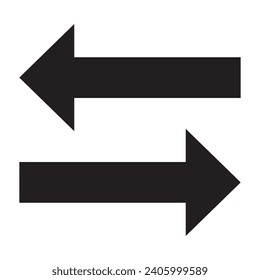Arrow icon white background. Arrow symbol for web site design, logo, app. Arrow vector illustration. Arrow icon
