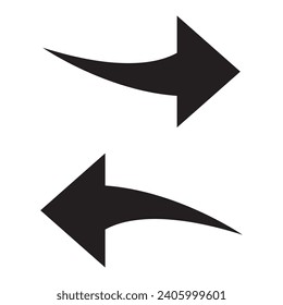 Fondo blanco del icono de flecha. Símbolo de flecha para diseño de sitio web, logotipo, aplicación. Ilustración vectorial de flecha. icono de flecha
