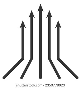 arrow icon,diagram graph, chart select, arrow sign