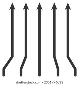 arrow icon,diagram graph, chart select, arrow sign