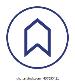  Arrow  icon.Flat design.