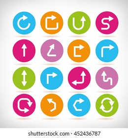 arrow icons