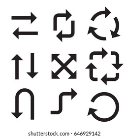 arrow icons