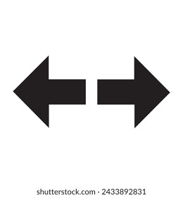 Arrow icons black collection. flat style arrow icon for your web site design. Simple arrow Vector illustration, doodle icon isolated on a white background.