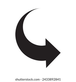 Arrow icons black collection. flat style arrow icon for your web site design. Simple arrow Vector illustration, doodle icon isolated on a white background.