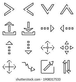 arrow icons can be downloaded 