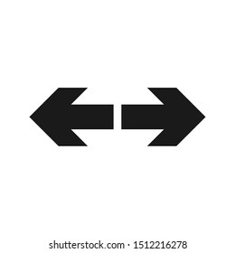 arrow icons, arrow directions, black arrow button with isolated on white background.
