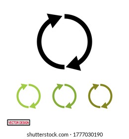 ICONOS DE FLECHA CON ESTILO PLANO. ICONOS DE DIRECCIÓN, ICONOS WEB.