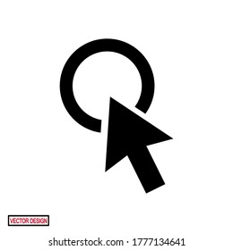 ICONOS DE FLECHA CON ESTILO PLANO. ICONOS DE DIRECCIÓN, ICONOS WEB.