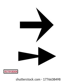 
ARROW ICONS WITH FLAT STYLE. DIRECTIVE GUIDE ICONS, WEB ICONS. arrow set icon