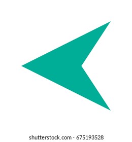 Arrow Icons - Left arrow - Flat Style