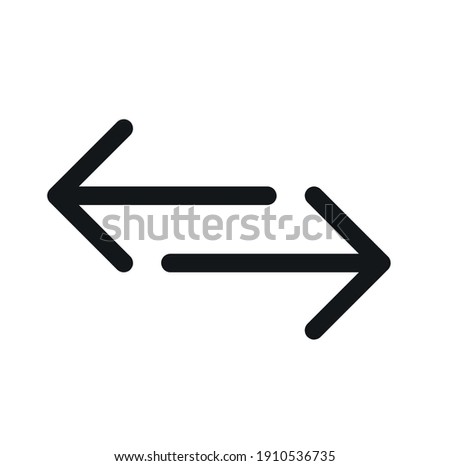 Arrow icons pointing to the right and left.