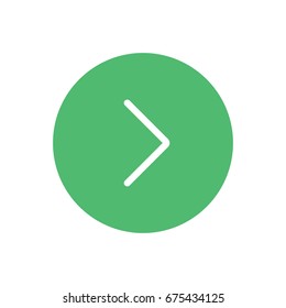Arrow icons - right arrow (Flat Style)