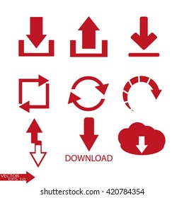 arrow icons set
