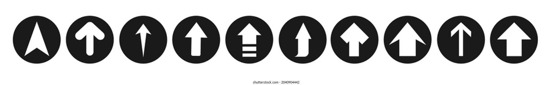 Arrow icons set. Arrow collection. Simple arrow big set. Vector illustration
